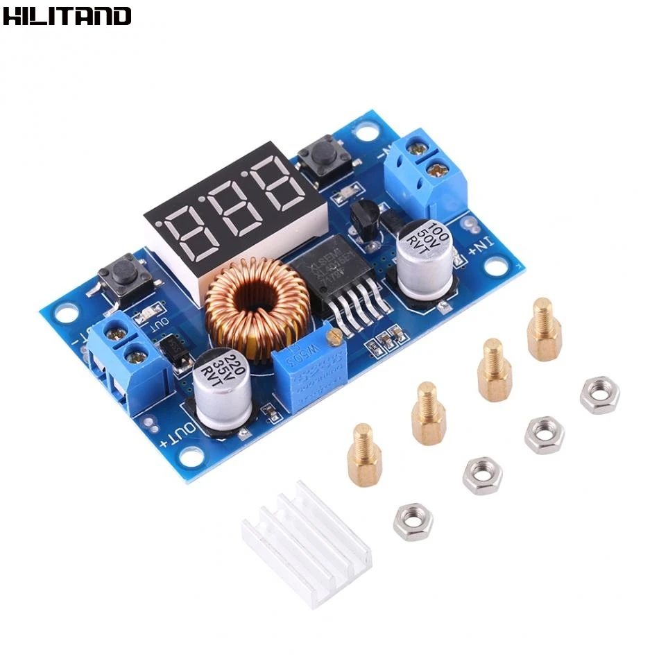 75W DC-DC Buck Converter Voltage Regulator Step Down Module 5A 4.0V~38V to 1.25V~36V Adjustable
75W DC-DC Buck Converter Voltage Regulator Step Down Module 5A 4.0V~38V to 1.25V~36V Adjustable