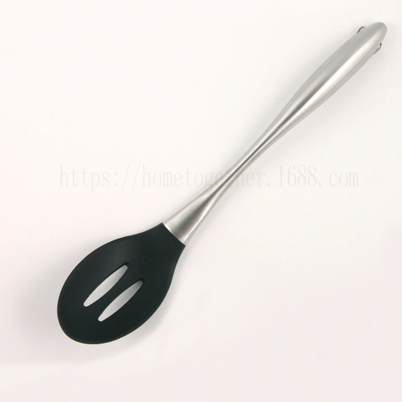 Kitchen Silicone Spoon Cooking Baking Mixing Ladle Food Grade Utensils Kitchenware | Дом и сад