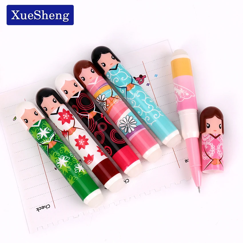 Kawaii Plastic Ink Erasable Gel Pen Cartoon Telescopic Doll Neutral Pens for School Writing Office Supplies Pen
Kawaii Plastic Ink Erasable Gel Pen Cartoon Telescopic Doll Neutral Pens for School Writing Office Supplies Pen