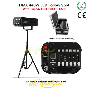 Litewinsune 2018 Theater Light Spot Beam LED 440W Follow Spots Light with Tripod Flight Case Theatre Spotlights 440W
Litewinsune 2018 Theater Light Spot Beam LED 440W Follow Spots Light with Tripod Flight Case Theatre Spotlights 440W