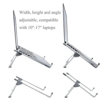 NEW Folding Tablet Notebook Holder Portable Laptop Stand Viewing Angle/Height Adjustable Support for 8-10'' Tablet Laptop
NEW Folding Tablet Notebook Holder Portable Laptop Stand Viewing Angle/Height Adjustable Support for 8-10'' Tablet Laptop