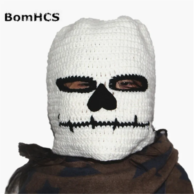 BomHCS Funny Skull Mask Hat, Handmake Knitted Baby Adult Girls Boys Mens Beanie Cap Halloween Gift
BomHCS Funny Skull Mask Hat, Handmake Knitted Baby Adult Girls Boys Mens Beanie Cap Halloween Gift