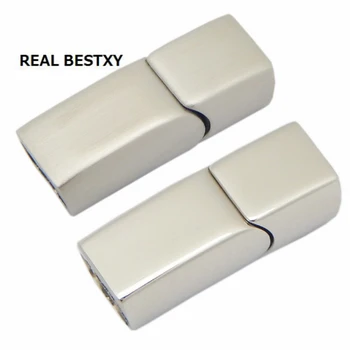 REAL BESTXY 10pcs/LOT stainless steel magnet clasp for necklace bracelet jewelry in high quality
REAL BESTXY 10pcs/LOT stainless steel magnet clasp for necklace bracelet jewelry in high quality