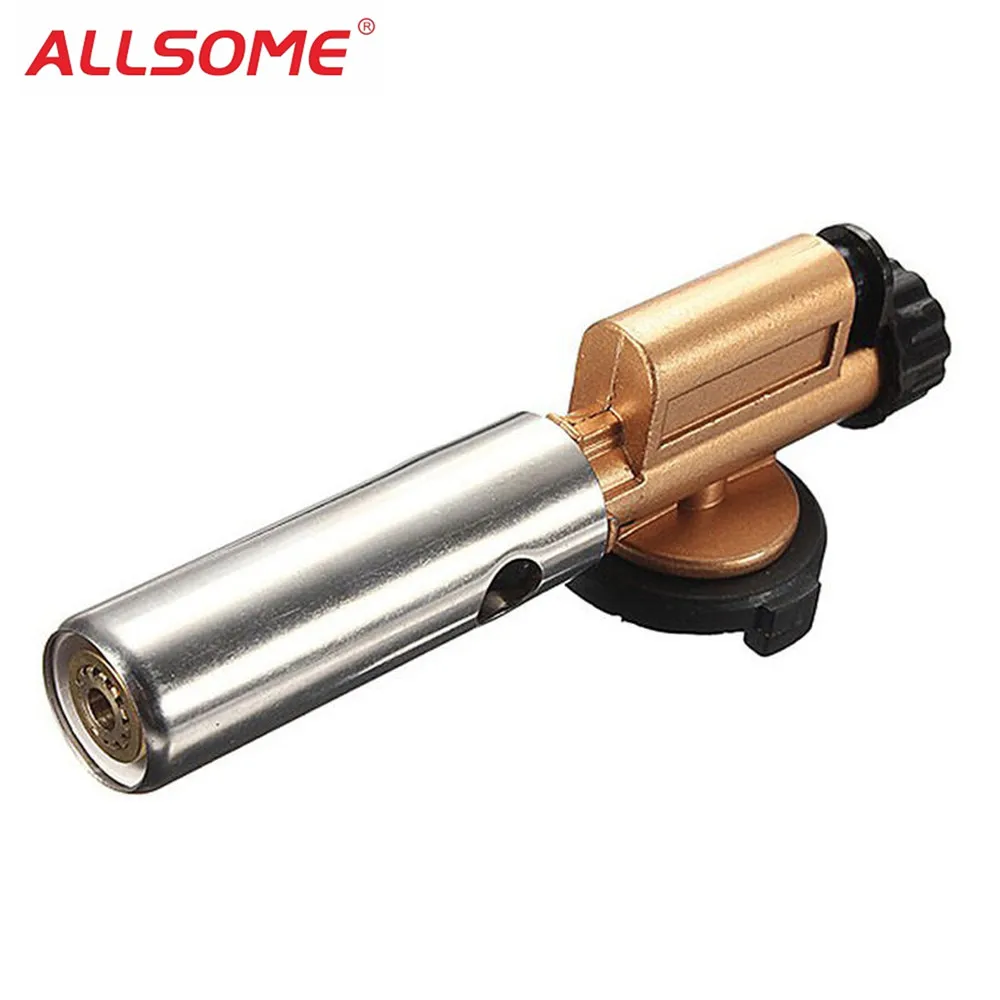 ALLSOME M-60 Portable Spray Nozzle Gas Torch Jet Flame Maker Lighter Gun Butane Weld Burner for Picnic BBQ
ALLSOME M-60 Portable Spray Nozzle Gas Torch Jet Flame Maker Lighter Gun Butane Weld Burner for Picnic BBQ