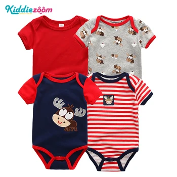 4PCS/LOT Baby Rompers Short Sleeve Summer Girls&Boys Clothing for Newborn Jumpsuits 3 6 9 12Months infants and toddler clothing
4PCS/LOT Baby Rompers Short Sleeve Summer Girls&Boys Clothing for Newborn Jumpsuits 3 6 9 12Months infants and toddler clothing
