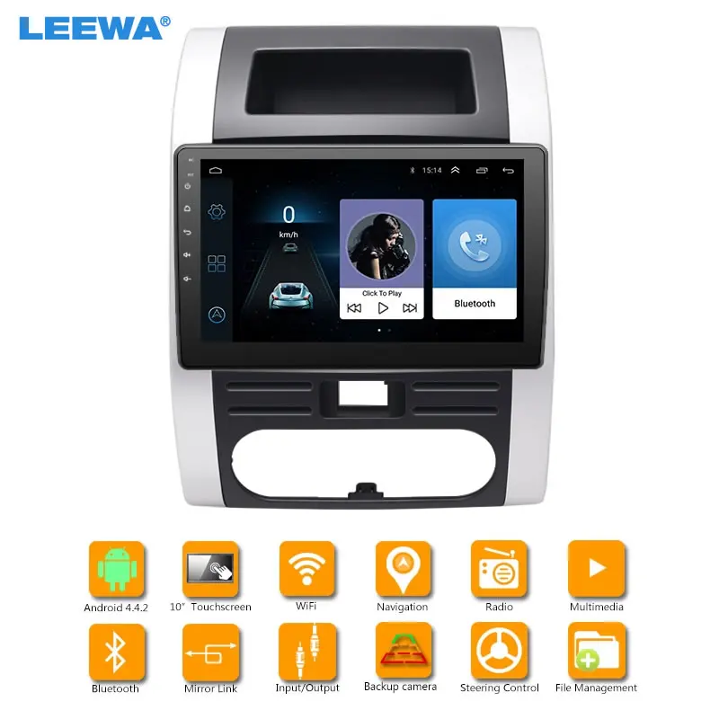 LEEWA 10.2inch Bigger HD Screen Android 8.1 Quad Core Car Media Player With GPS Navi Radio For Nissan X-Trail Second generation
LEEWA 10.2inch Bigger HD Screen Android 8.1 Quad Core Car Media Player With GPS Navi Radio For Nissan X-Trail Second generation