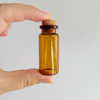 50pcs/lot 10ml brown glass vials 22*50mm diameter 22mm glass bottle with cork amber Wishing Essential oil bottle
50pcs/lot 10ml brown glass vials 22*50mm diameter 22mm glass bottle with cork amber Wishing Essential oil bottle