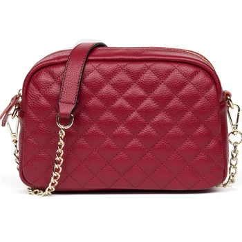 Moxi Fashion New Women Small Bag Real Genuine Leather Female Chain Handbags Plaid Ladies Messenger Bags Zipper Wine Red Color
Moxi Fashion New Women Small Bag Real Genuine Leather Female Chain Handbags Plaid Ladies Messenger Bags Zipper Wine Red Color