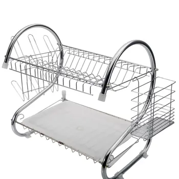 US STOCK Multifunctional S-shaped Dual Layers Bowls Dishes Chopsticks Spoons Collection Shelf Dish Drai
US STOCK Multifunctional S-shaped Dual Layers Bowls Dishes Chopsticks Spoons Collection Shelf Dish Drai