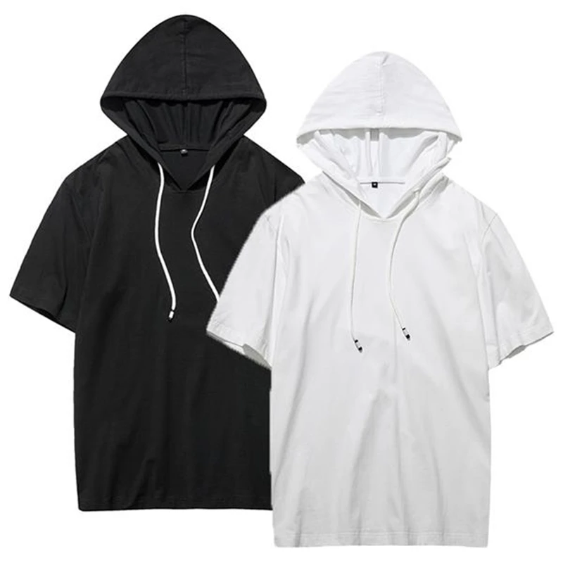 Cotton 100% Hooded 2019 New Clothing 8 colors Solid T Shirt Men Tshirts Fitness Casual For Male Summer Skateboard Top Tees Boys
Cotton 100% Hooded 2019 New Clothing 8 colors Solid T Shirt Men Tshirts Fitness Casual For Male Summer Skateboard Top Tees Boys