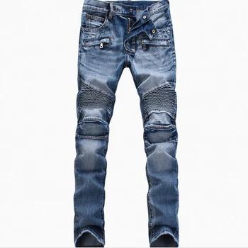 Men Jeans 2017 Fashion Denim Jeans Nostalgic High Quality Autumn Men's Pants New Elastic Biker Jeans Male
Men Jeans 2017 Fashion Denim Jeans Nostalgic High Quality Autumn Men's Pants New Elastic Biker Jeans Male