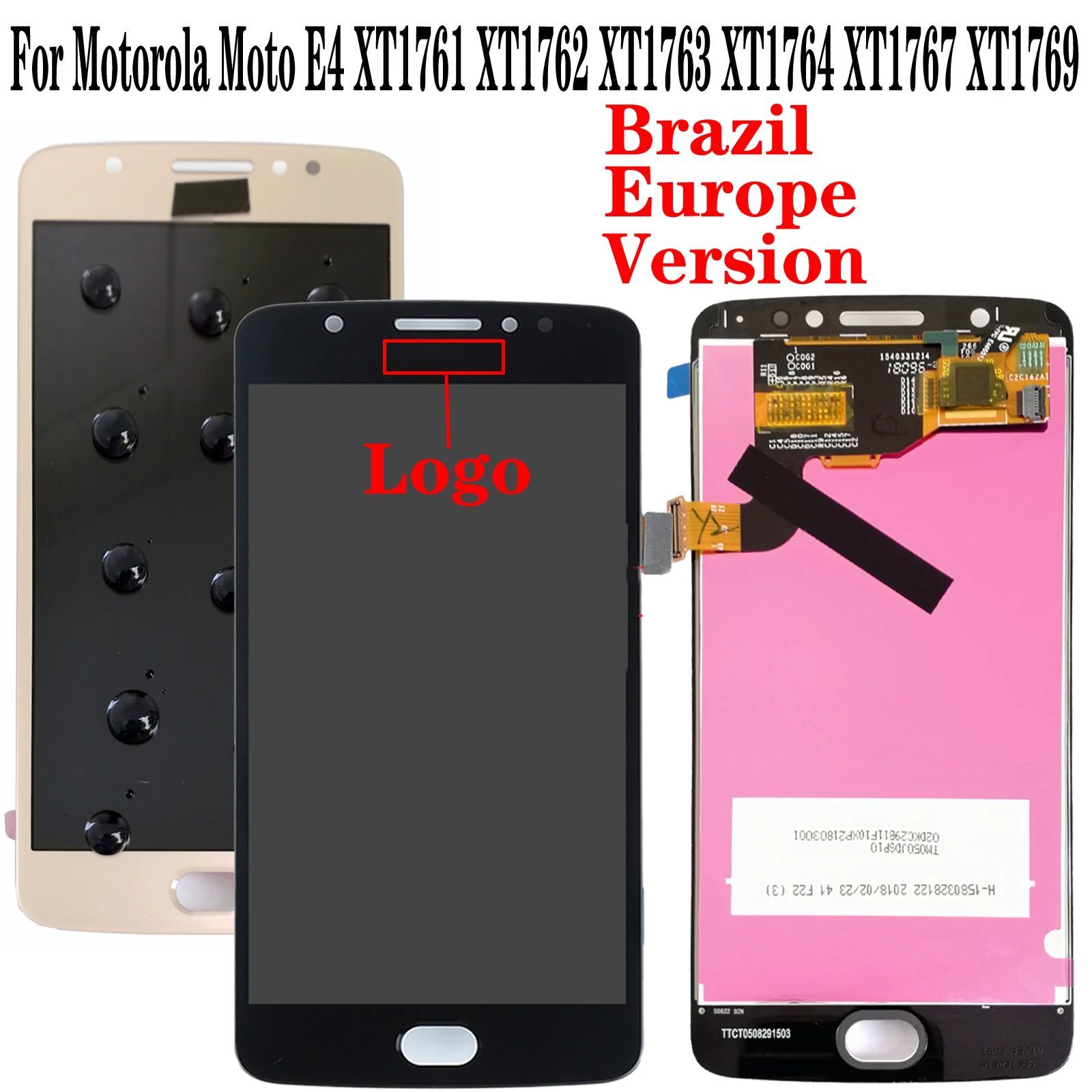 Shyueda IPS OEM For Motorola Moto E4 XT1761 XT1762 XT1763 XT1764 XT1767 XT1769 Brazil & Europe Version LCD Display Touch Screen
Shyueda IPS OEM For Motorola Moto E4 XT1761 XT1762 XT1763 XT1764 XT1767 XT1769 Brazil & Europe Version LCD Display Touch Screen