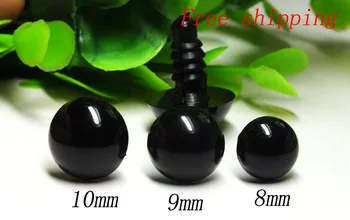Free shipping!!! mixed size Plastic black safety Eyes with washer kit-8/9/10mm each size 20pcs---30pairs
Free shipping!!! mixed size Plastic black safety Eyes with washer kit-8/9/10mm each size 20pcs---30pairs