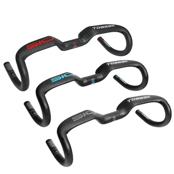 TOSEEK 510 Road Bike Handlebar Full UD Carbon Fiber Bicycle Handlebar Cycling Bent Bar 400/420/440mm Matte/Glossy
TOSEEK 510 Road Bike Handlebar Full UD Carbon Fiber Bicycle Handlebar Cycling Bent Bar 400/420/440mm Matte/Glossy