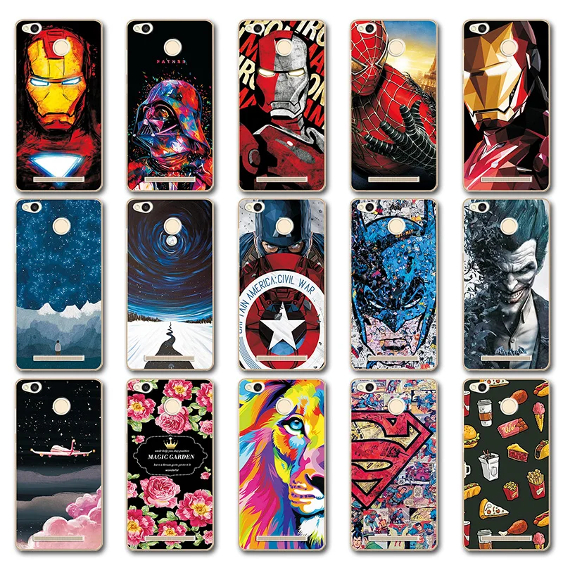 For Xiaomi Redmi 3 Pro Silicone Phone Case Redmi 3s Cover Bumper For Xiaomi Redmi 3 Pro ron Man Avengers Case Covers Redmi 3 S
For Xiaomi Redmi 3 Pro Silicone Phone Case Redmi 3s Cover Bumper For Xiaomi Redmi 3 Pro ron Man Avengers Case Covers Redmi 3 S