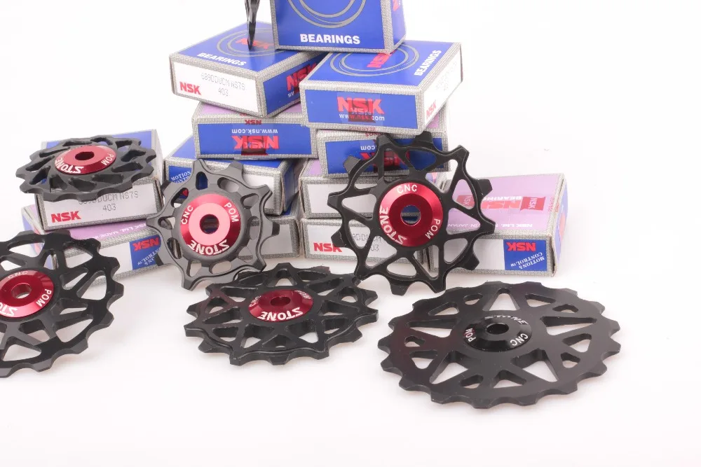 1pcs Jockey Wheel 10T 11T 12T 13T 14T 15T 16T 17T Bicycle Rear Derailleur Pulley guide bearing
1pcs Jockey Wheel 10T 11T 12T 13T 14T 15T 16T 17T Bicycle Rear Derailleur Pulley guide bearing