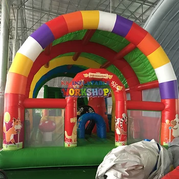 Large Inflatable Kids Children Jumping Bouncer Air Bouncy Castles Fun City Playground Inflatable Tent Castle With Roof
Large Inflatable Kids Children Jumping Bouncer Air Bouncy Castles Fun City Playground Inflatable Tent Castle With Roof