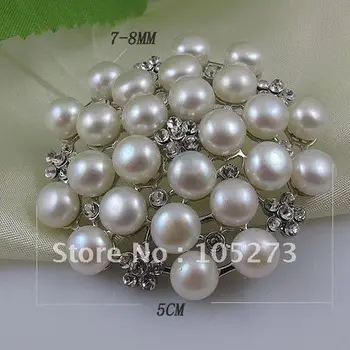 Charming!White Genuine pearl Brooch Stainless steel brooch fashion Brooch Flower brooch 1pcs/lot free shipping A2253
Charming!White Genuine pearl Brooch Stainless steel brooch fashion Brooch Flower brooch 1pcs/lot free shipping A2253