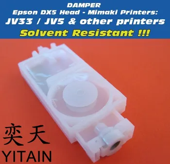 10 pcs High quality compatible damper made for Mimaki JV5 and JV33 machines using DX5 Printhead compatible with eco-solvent ink
10 pcs High quality compatible damper made for Mimaki JV5 and JV33 machines using DX5 Printhead compatible with eco-solvent ink