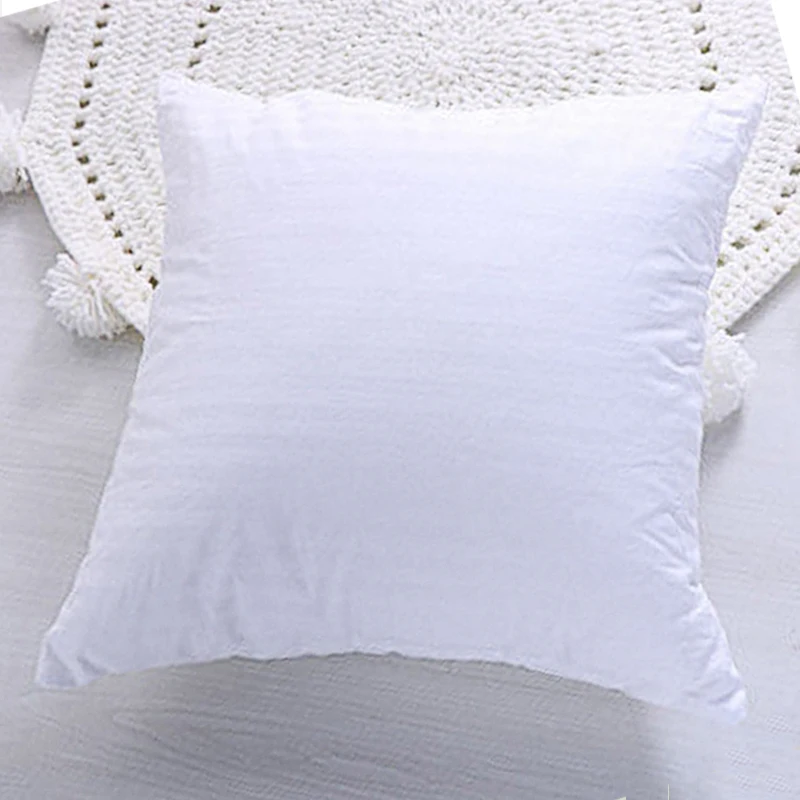 White Cushion Core Insert Filling PP Cotton Soft Head Pillow Car Chair Seat Bedding Throw Inner Sizes 50X50cm Health Care
White Cushion Core Insert Filling PP Cotton Soft Head Pillow Car Chair Seat Bedding Throw Inner Sizes 50X50cm Health Care