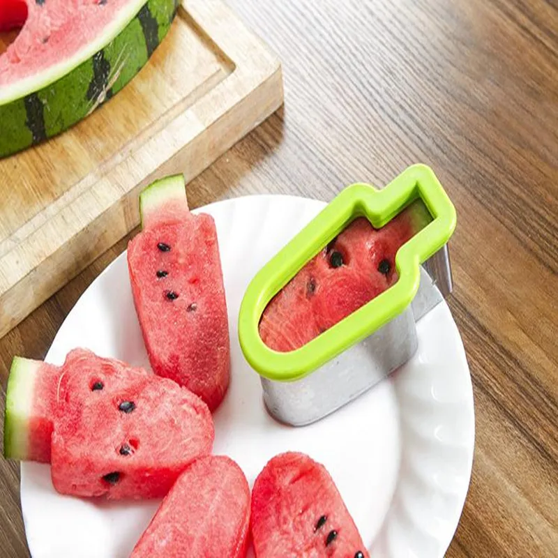 Watermelon Cutter Creative Chopsticks Watermelon Chopper Ice Cream Candy Biscuit Modeling Stainless Steel Slice Stick Ice Mould
Watermelon Cutter Creative Chopsticks Watermelon Chopper Ice Cream Candy Biscuit Modeling Stainless Steel Slice Stick Ice Mould