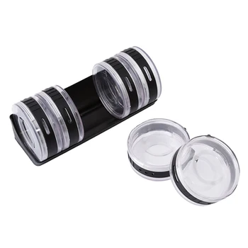 6PCs/ Set Seasoning Storage Cans Salt And Pepper Jar Plastic Bottles For Sauces Mini Rack Condiment Vial Container
6PCs/ Set Seasoning Storage Cans Salt And Pepper Jar Plastic Bottles For Sauces Mini Rack Condiment Vial Container