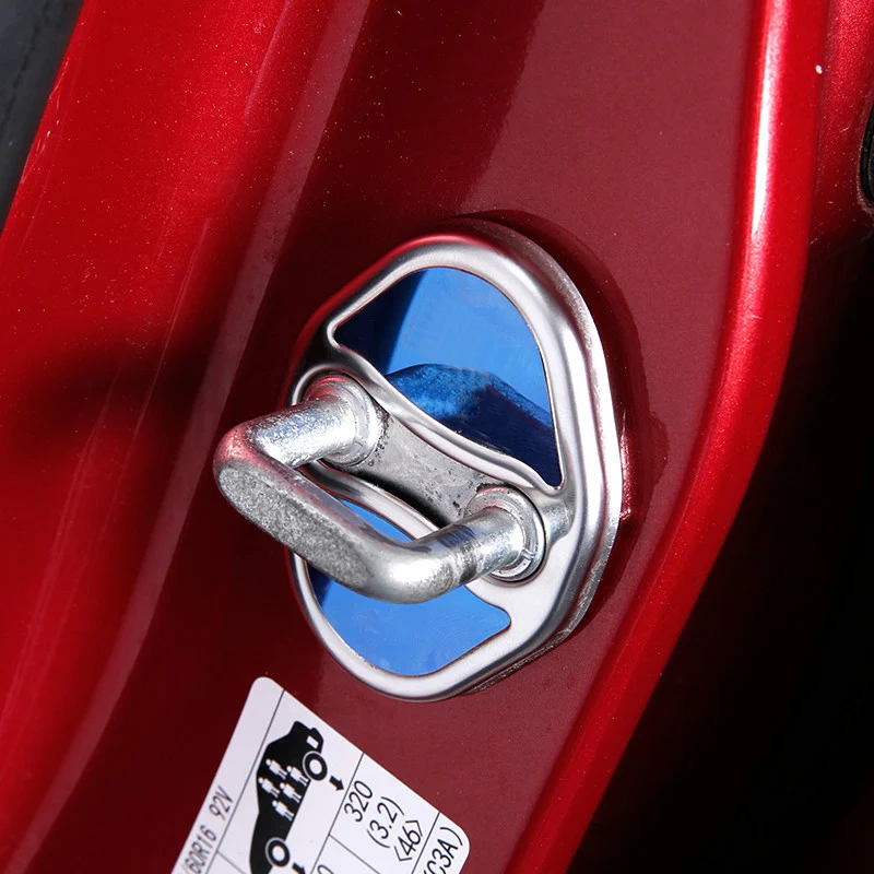 4 шт. для MAZDA 2017 CX-4 CX-5 ATENZA mazda3 с буквенным принтом замок из нержавеющей стали защита
