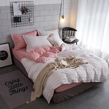 Classical Stripe Duvet Cover Bed Linens Quilt Comforter Pillow Case Bedding Sets Adult Kids Soft Cotton Bedlinen 24
Classical Stripe Duvet Cover Bed Linens Quilt Comforter Pillow Case Bedding Sets Adult Kids Soft Cotton Bedlinen 24