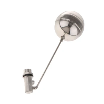 G1/1-4 High Pressure Brass Ballcock Foat Ball Valve Waterflow Auto Inlet In Fits in Kitchen Toilet Bathroom Ponds Tank
G1/1-4 High Pressure Brass Ballcock Foat Ball Valve Waterflow Auto Inlet In Fits in Kitchen Toilet Bathroom Ponds Tank
