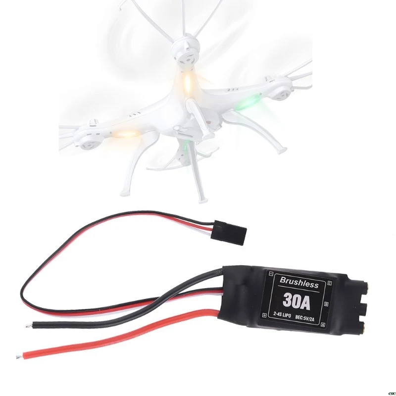 Rc Brushless Motor 30A ESC 2-4S Electric Speed Controller with 5V 2A BEC For Rc Multicopter helicopter short wire
Rc Brushless Motor 30A ESC 2-4S Electric Speed Controller with 5V 2A BEC For Rc Multicopter helicopter short wire