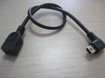 50pcs/lot Mini USB Data Charge Cable 90 Degree Right Angle Mini B Male to Female M/F Wire 25cm
50pcs/lot Mini USB Data Charge Cable 90 Degree Right Angle Mini B Male to Female M/F Wire 25cm