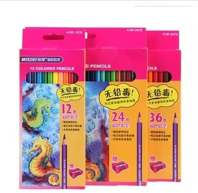 Marco Colored pencils 4100-36CB 12 or 24 or 36 Color Pencils for Drawing Sketching Secret Garden pencil sharpener gift
Marco Colored pencils 4100-36CB 12 or 24 or 36 Color Pencils for Drawing Sketching Secret Garden pencil sharpener gift