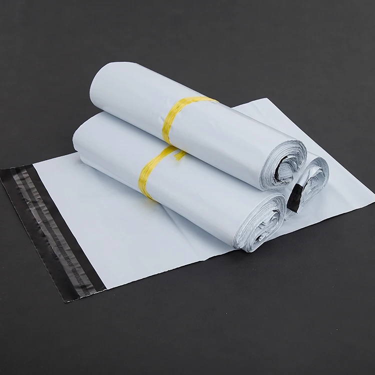 (10 шт./лот) 17x30 см белые курьерские Сумки Сумка-конверт для курьерской доставки