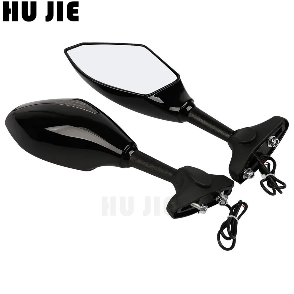 Motorcycle Rearview Side Mirrors LED Turn Signal For Kawasaki ZX12R 2000-2006, ER6F 2005-2008, Z750S 2005-2006 ZRX 1200S
Motorcycle Rearview Side Mirrors LED Turn Signal For Kawasaki ZX12R 2000-2006, ER6F 2005-2008, Z750S 2005-2006 ZRX 1200S