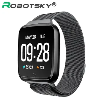Long Standby Time Smart Watch Blood Pressure Oxygen Smartwatch Waterproof BT4.0 Heart Rate Monitor for Android
Long Standby Time Smart Watch Blood Pressure Oxygen Smartwatch Waterproof BT4.0 Heart Rate Monitor for Android