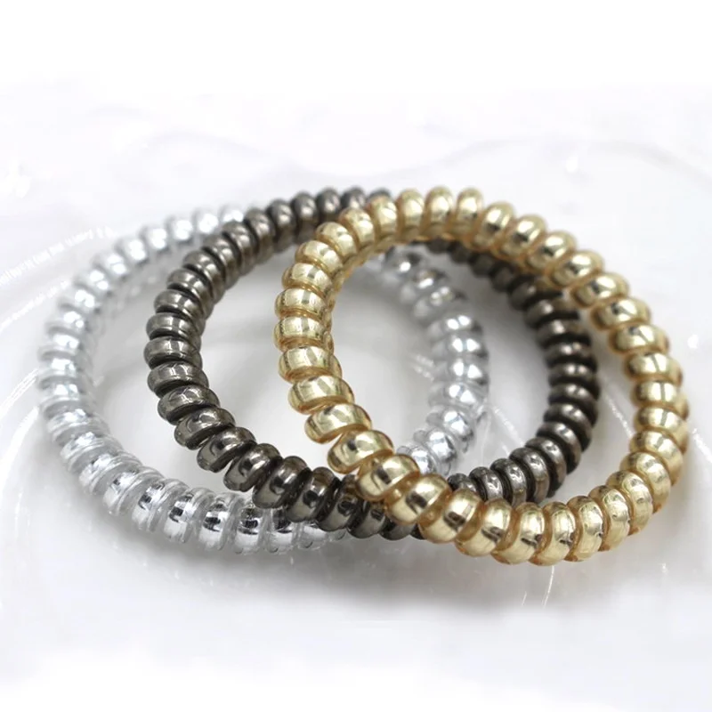 5pcs Hair Accessories For Women Hairbands Telephone Wire Hair Ring Headbands Traceless Gum Colored Elastic Hair Bands For Girls
5pcs Hair Accessories For Women Hairbands Telephone Wire Hair Ring Headbands Traceless Gum Colored Elastic Hair Bands For Girls