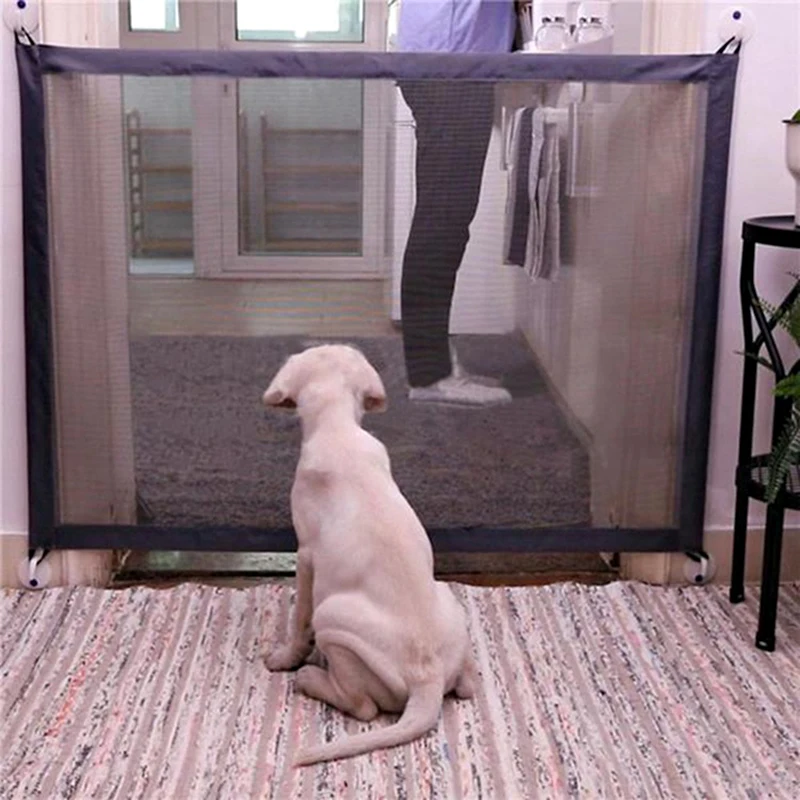 Magic Pet Gale For Dog Safe Guard Mesh and Install Pet Dog Safety Enclosure Fences Portable Easy Lockable Kitten Ingenious
Magic Pet Gale For Dog Safe Guard Mesh and Install Pet Dog Safety Enclosure Fences Portable Easy Lockable Kitten Ingenious