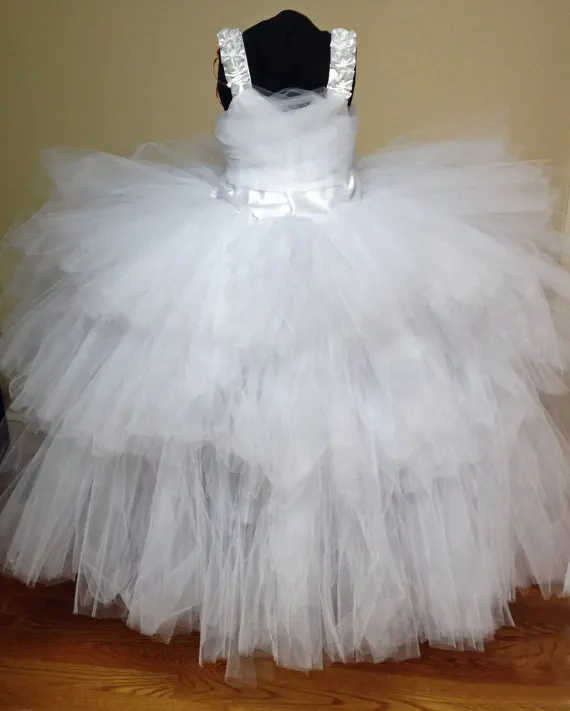 Real Picture White Flower Girls Dresses for Wedding Puffy Girls Communion Pageant Gown Size 2-16Y
Real Picture White Flower Girls Dresses for Wedding Puffy Girls Communion Pageant Gown Size 2-16Y