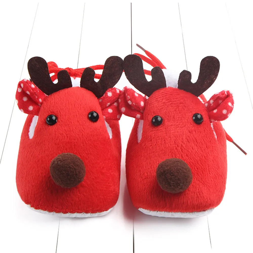 ARLONEET/Коллекция 2019 года Рождественская обувь для маленьких мальчиков и девочек
