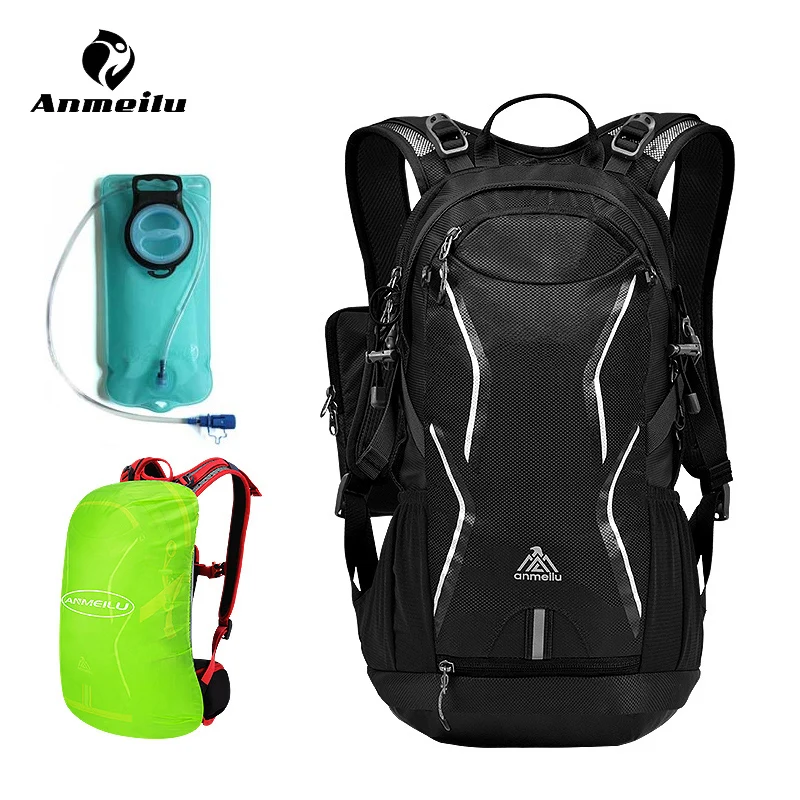 Anmeilu 18L Nylon Waterproof Sport Hydration Backpack 2L Outdoor Water Bag Camping Hiking Cycling Water Bladder Pack Mochila
Anmeilu 18L Nylon Waterproof Sport Hydration Backpack 2L Outdoor Water Bag Camping Hiking Cycling Water Bladder Pack Mochila