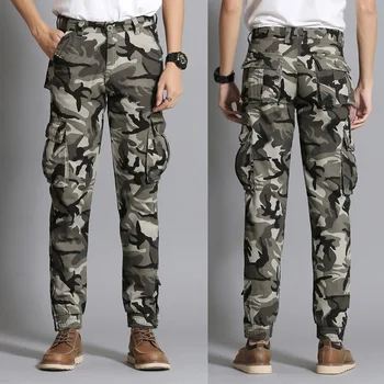 2018 Autumn Camouflage Pants Cargo Pants Casual Men Cotton Tactical Trousers Men Workout Mens Camo Pants Overalls Pantalon Homme
2018 Autumn Camouflage Pants Cargo Pants Casual Men Cotton Tactical Trousers Men Workout Mens Camo Pants Overalls Pantalon Homme