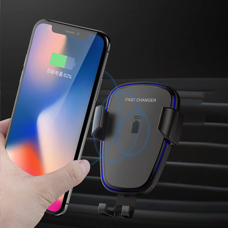 Car Holder Qi Wireless Charger For Samsung S9 S8 QC 3.0 10W Fast Wireless Charging Car Holder Stand For iPhone X 7 8 Plus
Car Holder Qi Wireless Charger For Samsung S9 S8 QC 3.0 10W Fast Wireless Charging Car Holder Stand For iPhone X 7 8 Plus