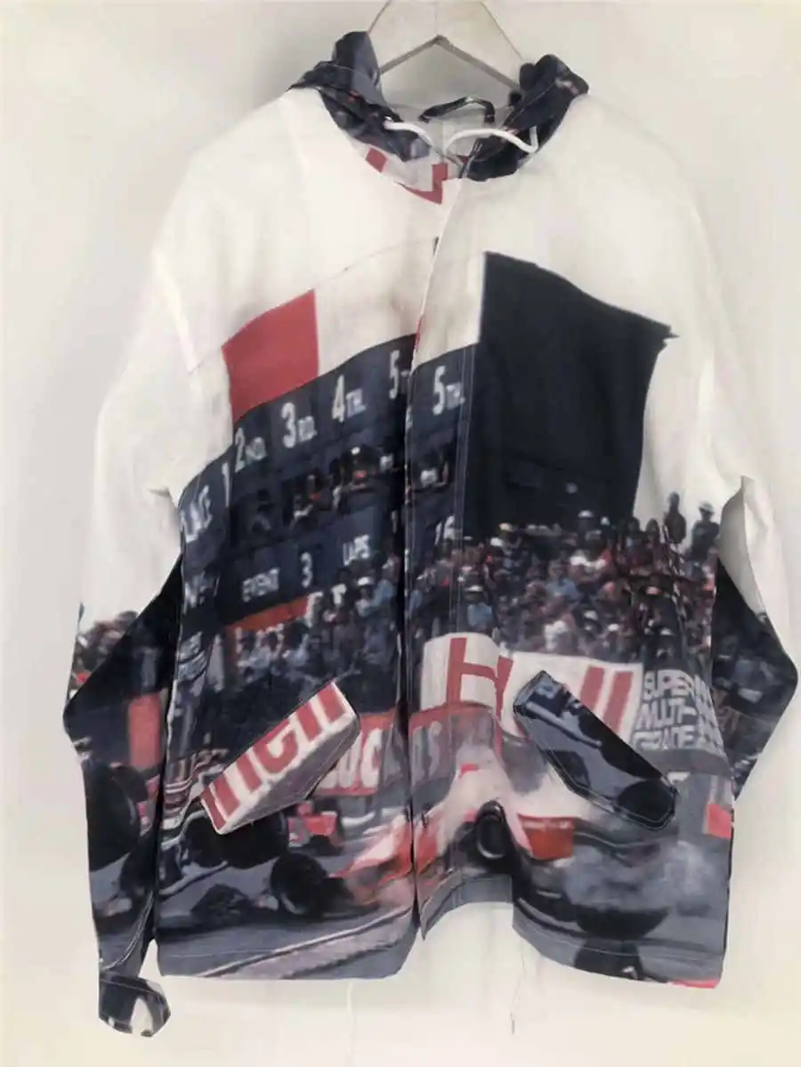 SS19 Week11 Grand Prix Parka Jacket Men Women 1:1 High Quality Outerwear & Coats Jackets
SS19 Week11 Grand Prix Parka Jacket Men Women 1:1 High Quality Outerwear & Coats Jackets
