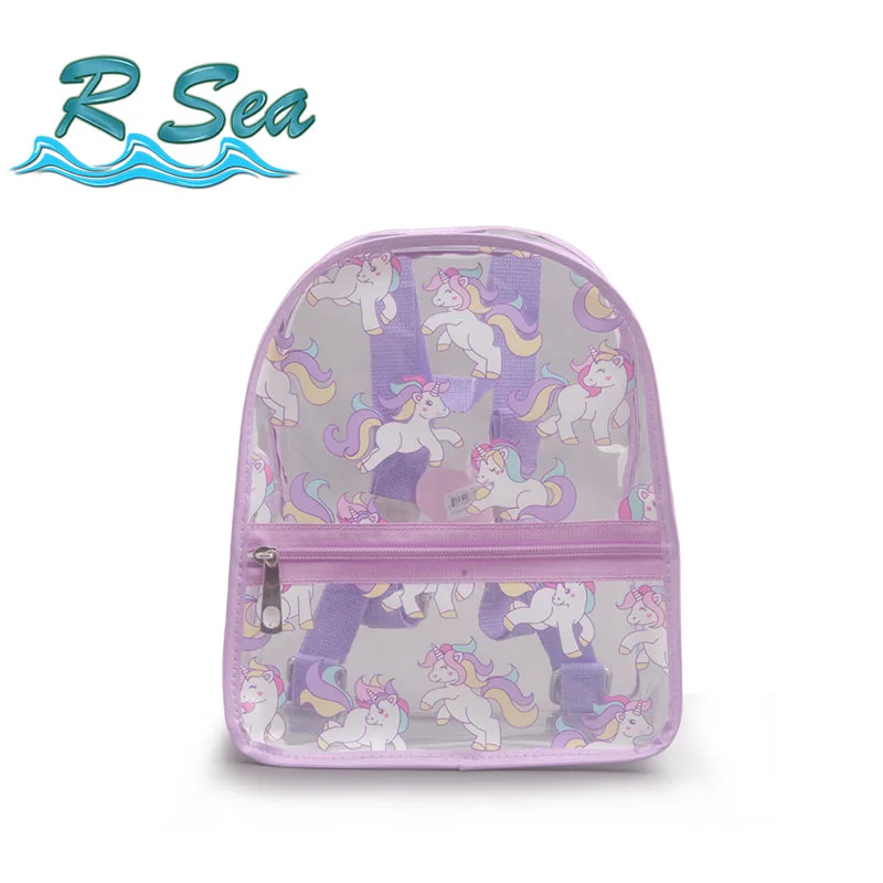 Transparent Unicorn Backpack Cute pvc backpack jelly shoulder bag Small children's School bag
Transparent Unicorn Backpack Cute pvc backpack jelly shoulder bag Small children's School bag