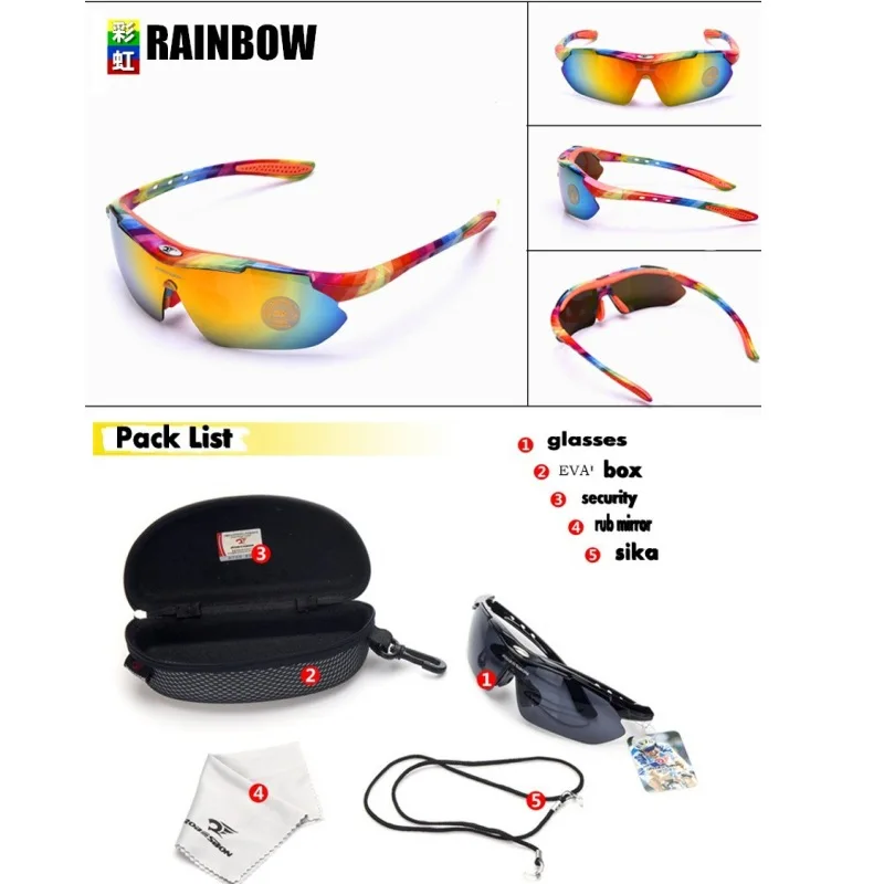 ROBESBON Sport UV400 Cycling Glasses box pack Men Women Running Fishing Sun Glasses UV Protect Road Bicycle MTB Sunglasses
ROBESBON Sport UV400 Cycling Glasses box pack Men Women Running Fishing Sun Glasses UV Protect Road Bicycle MTB Sunglasses