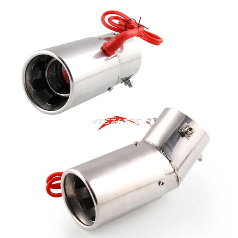 1PC Universal 70mm Car Straight Spitfire Flaming LED Red Light Exhaust Pipe Muffler Tip For Suzuki sx4
1PC Universal 70mm Car Straight Spitfire Flaming LED Red Light Exhaust Pipe Muffler Tip For Suzuki sx4