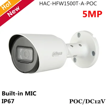5MP Dahua HDCVI Camera HAC-HFW1500T-A-POC Support POC and Built in MIC Smart IR 30m Survillance camera For Home security systems
5MP Dahua HDCVI Camera HAC-HFW1500T-A-POC Support POC and Built in MIC Smart IR 30m Survillance camera For Home security systems