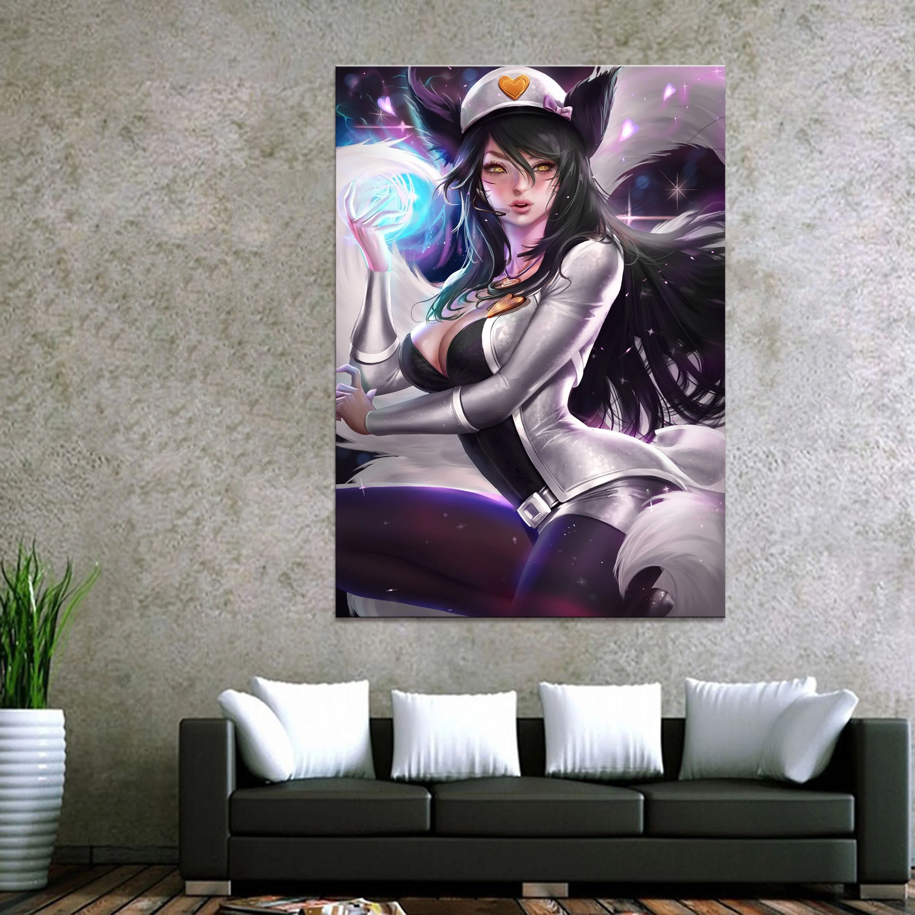 Home Decor Modular Canvas Picture 1 Piece Ahri LOL League of Legends Game Painting Poster Wall Home Canvas Painting Wholesale
Home Decor Modular Canvas Picture 1 Piece Ahri LOL League of Legends Game Painting Poster Wall Home Canvas Painting Wholesale