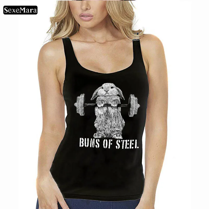 SexeMara Gym Rabbit Print Women Camisole Tank Top Female Summer Sleeveless Sports Vest Raceback Running Clothes
SexeMara Gym Rabbit Print Women Camisole Tank Top Female Summer Sleeveless Sports Vest Raceback Running Clothes