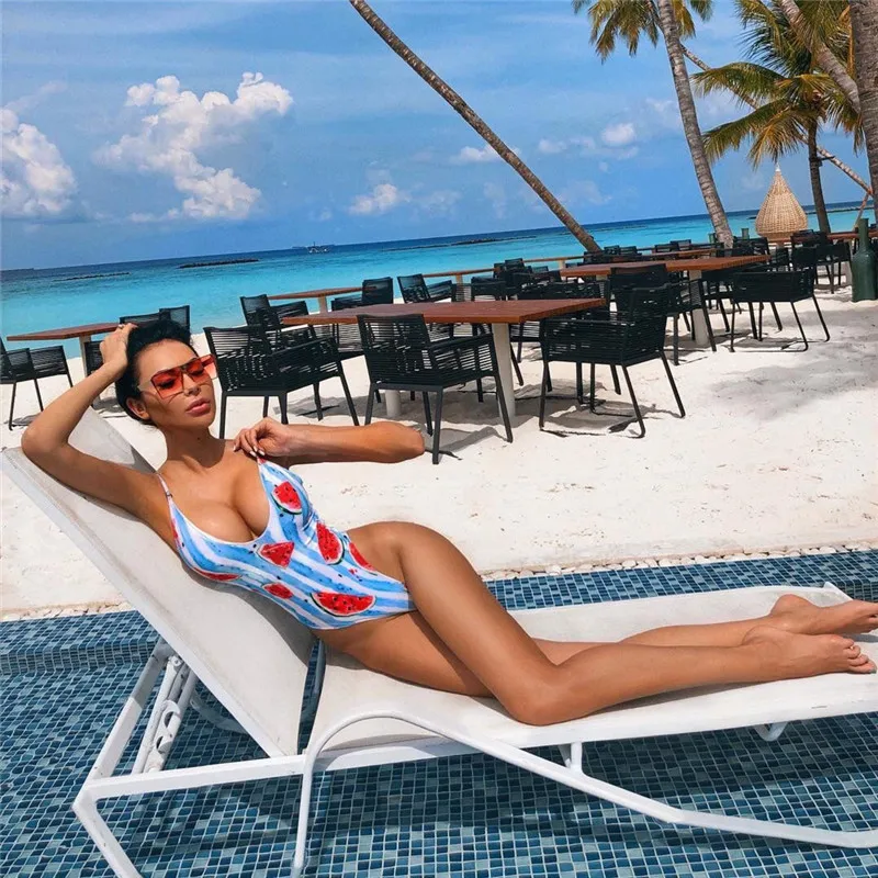 S-3XL Bodysuit 2019 Women Sexy One Piece Swimsuit Backless Cute Fruit Watermelon Swimwear Bathing Suit Beach Monokini Plus Size
S-3XL Bodysuit 2019 Women Sexy One Piece Swimsuit Backless Cute Fruit Watermelon Swimwear Bathing Suit Beach Monokini Plus Size